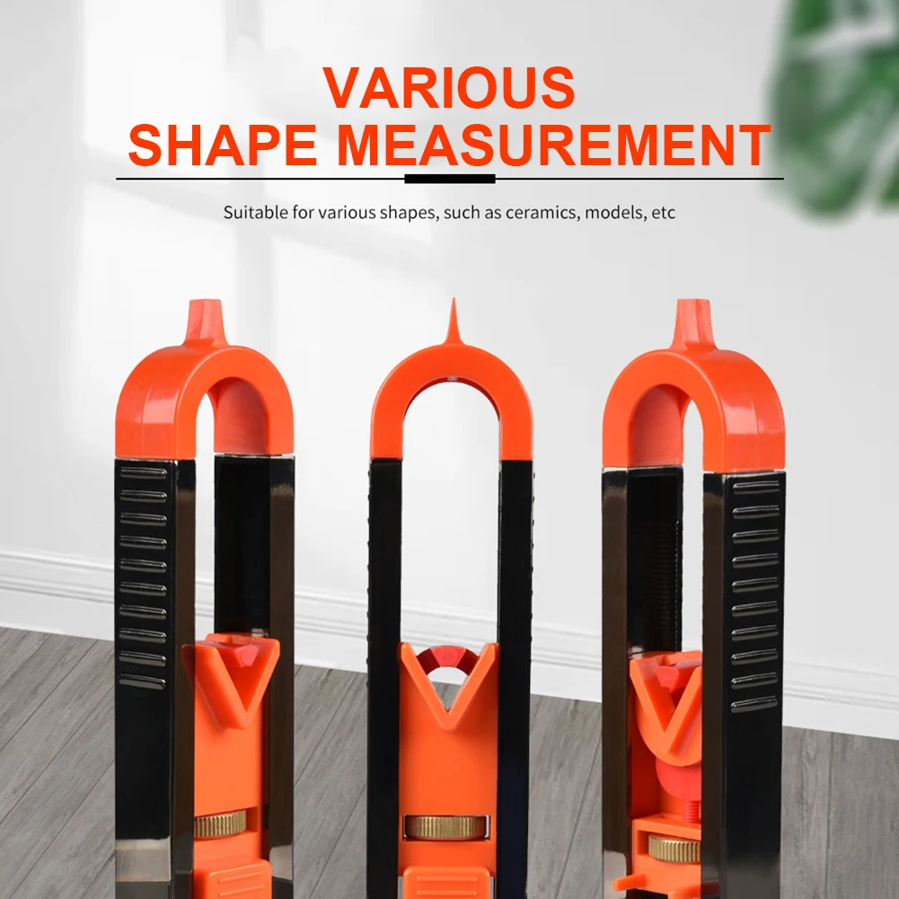 Top Quality Contour Gauge with Lock Dual-Sided Profile Scribing Ruler for Skirting Scribe Measuring Woodworking Tool
Top Quality Contour Gauge with Lock Dual-Sided Profile Scribing Ruler for Skirting Scribe Measuring Woodworking Tool