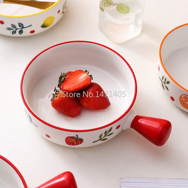 Japanese Ceramic Single Handle Bowl Nordic Creative Baked Rice Instant Noodle Bowl Personality Breakfast Bowl Microwave Special
Japanese Ceramic Single Handle Bowl Nordic Creative Baked Rice Instant Noodle Bowl Personality Breakfast Bowl Microwave Special
