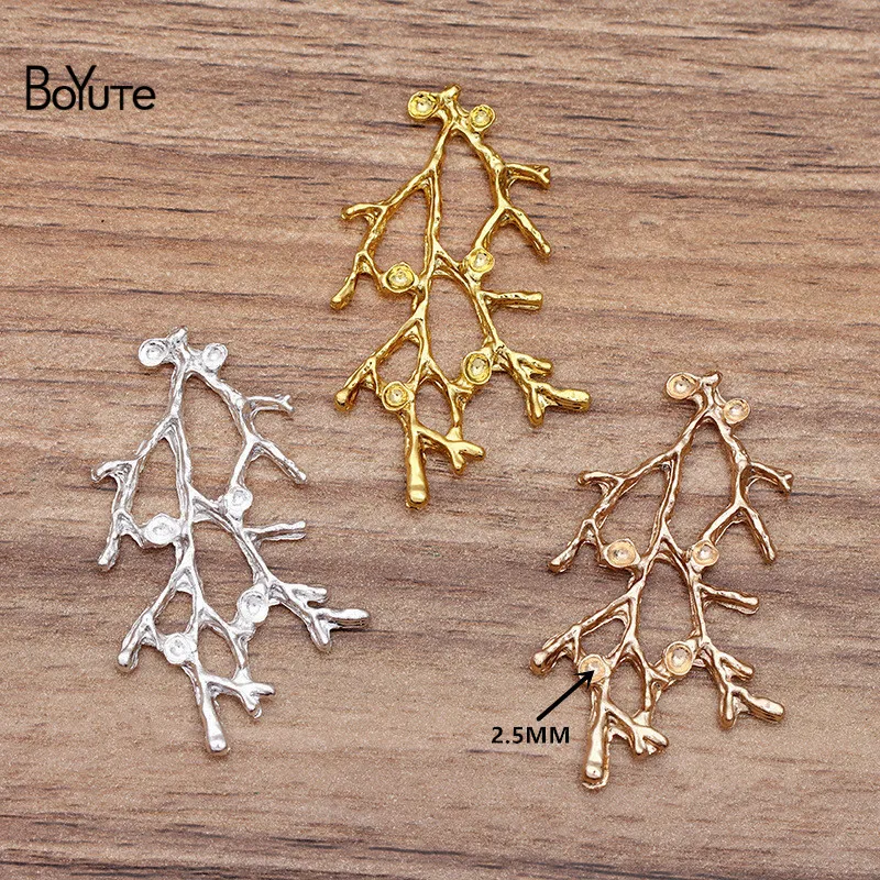BoYuTe Wholesale (20 Pieces/Lot) 47*28MM Branches Metal Alloy Materials DIY Hand Made Jewelry Accessories
BoYuTe Wholesale (20 Pieces/Lot) 47*28MM Branches Metal Alloy Materials DIY Hand Made Jewelry Accessories