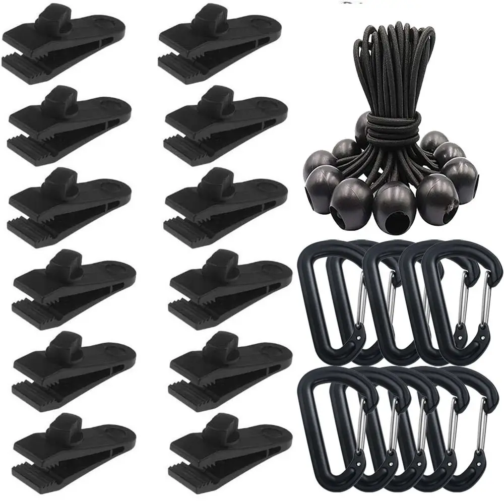 Tent Clip Rope Lock Grip Tarp Clamps Awning Cord Clip Urgent Snap Fixed Plastic Clip Outdoor Tent Cover Clamp Accessories
Tent Clip Rope Lock Grip Tarp Clamps Awning Cord Clip Urgent Snap Fixed Plastic Clip Outdoor Tent Cover Clamp Accessories