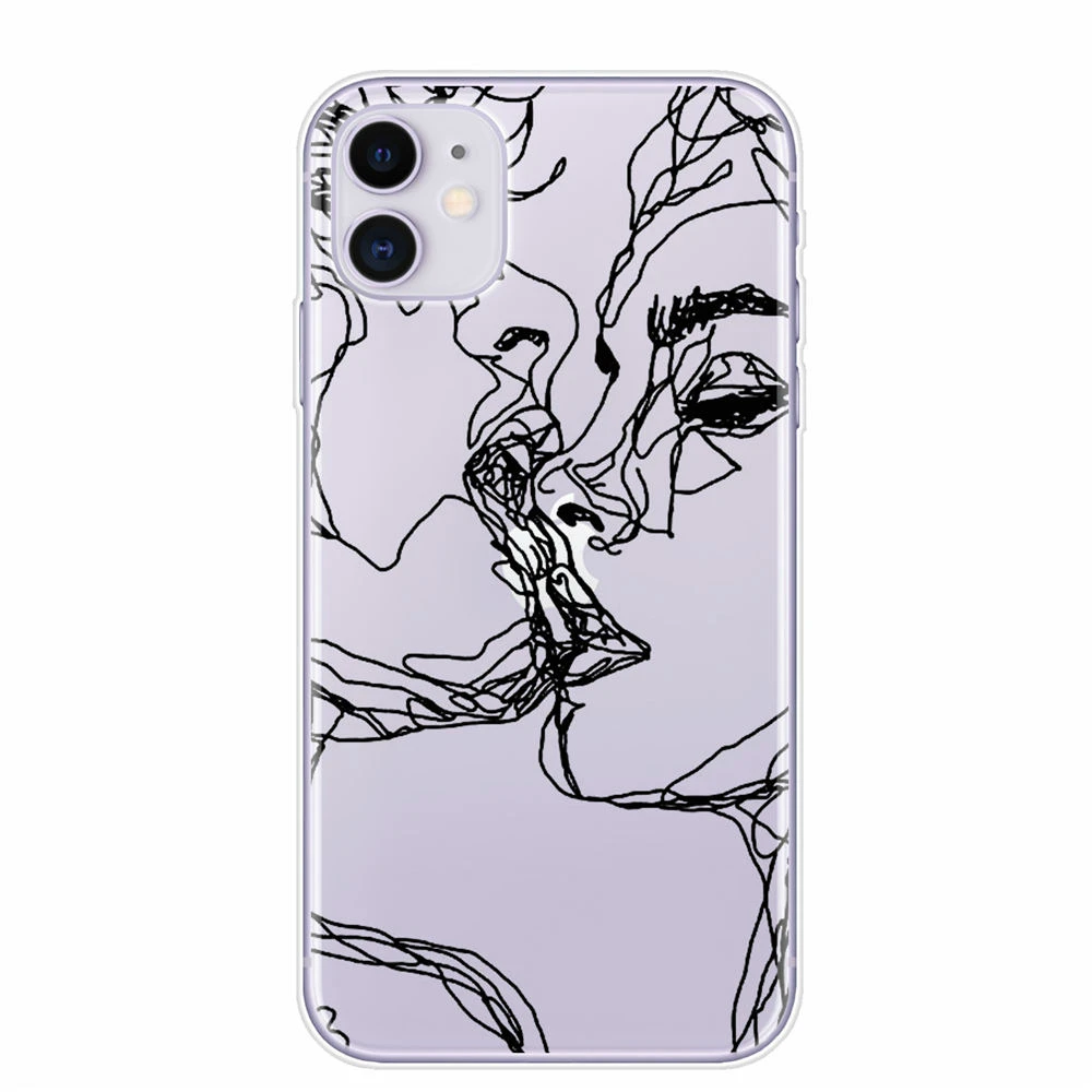 Funny Face Abstract Cartoon Phone Case For iPhones 12 Pro Max X XR Xs Max 5S 6 6S 7 8 Plus Soft TPU Fashion Cover For iPhones 11
Funny Face Abstract Cartoon Phone Case For iPhones 12 Pro Max X XR Xs Max 5S 6 6S 7 8 Plus Soft TPU Fashion Cover For iPhones 11