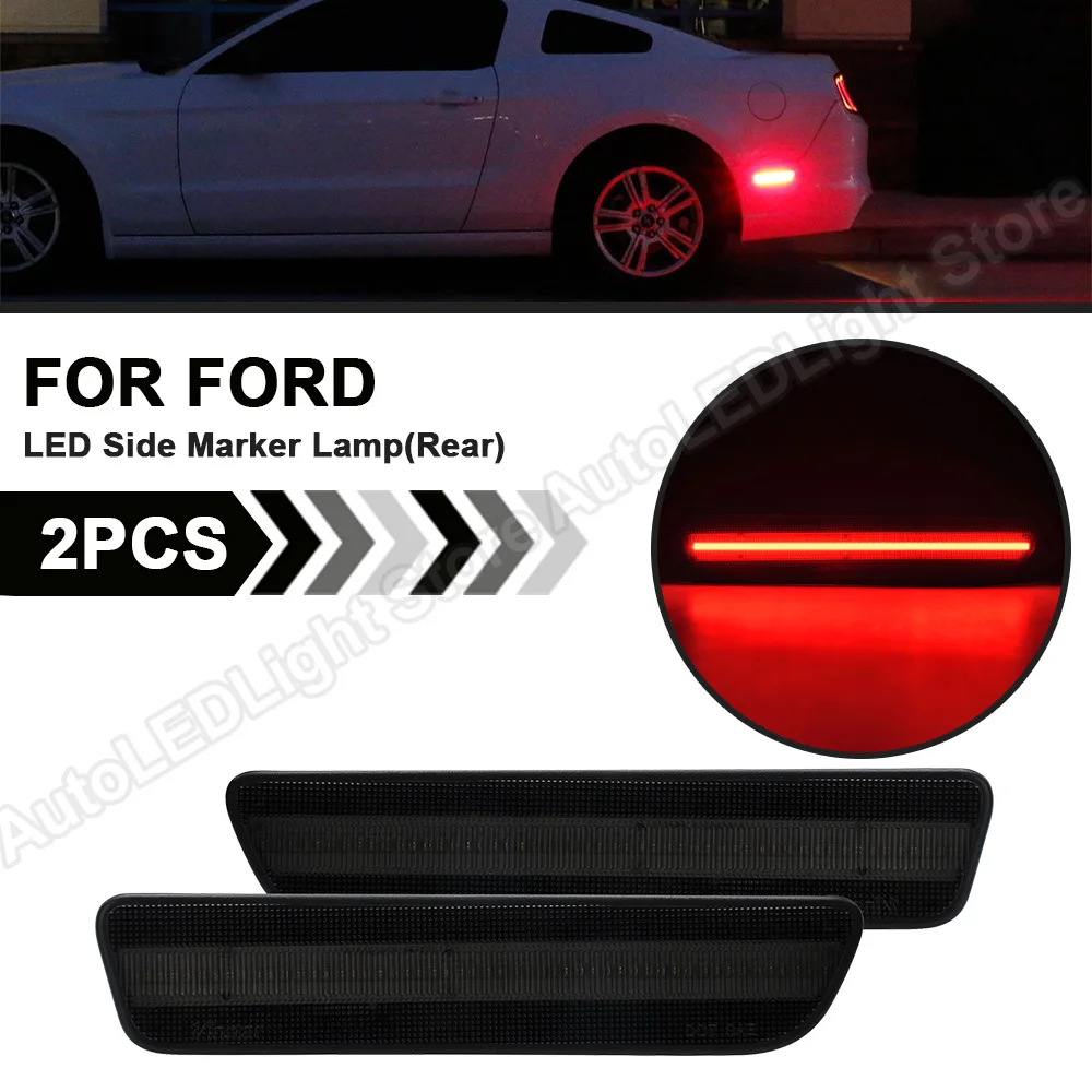 2Pcs Rear LED side marker lamp For 2005 2006 2007 2008 2009 Ford Mustang 2005 2006 2007 2008 2009 Fender Sidemarker Signal
2Pcs Rear LED side marker lamp For 2005 2006 2007 2008 2009 Ford Mustang 2005 2006 2007 2008 2009 Fender Sidemarker Signal