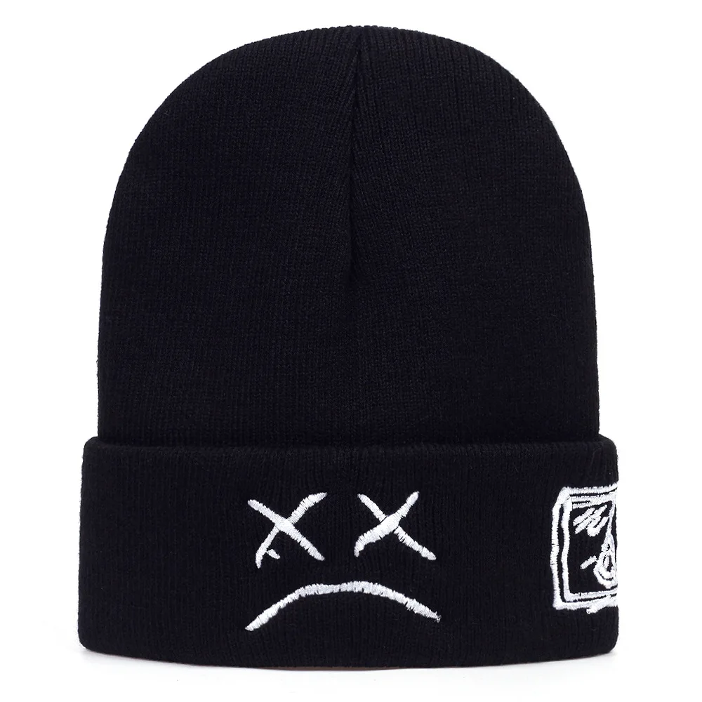 2021 New Crying Face Embroidered Autumn And Winter Warm Knitted Hat Men and Women all match outdoor warm riding hat hip hop hat
2021 New Crying Face Embroidered Autumn And Winter Warm Knitted Hat Men and Women all match outdoor warm riding hat hip hop hat