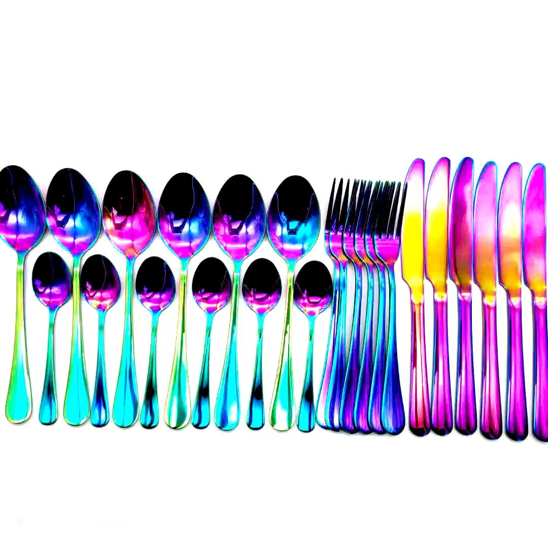 304 Stainless Steel Tableware Cutlery Set Gold Fork Spoon Knife Set Dishwasher Safe Dinnerware Dinne Set Kitchen Accessories
304 Stainless Steel Tableware Cutlery Set Gold Fork Spoon Knife Set Dishwasher Safe Dinnerware Dinne Set Kitchen Accessories