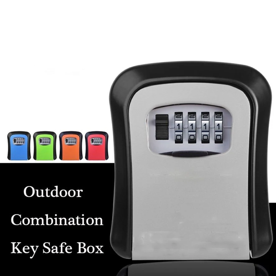 Key Box Combination Hide Key Lock Box Storage Wall Mount Security Outdoor Case with Resettable Code 4 Digit Combination Lock Box
Key Box Combination Hide Key Lock Box Storage Wall Mount Security Outdoor Case with Resettable Code 4 Digit Combination Lock Box