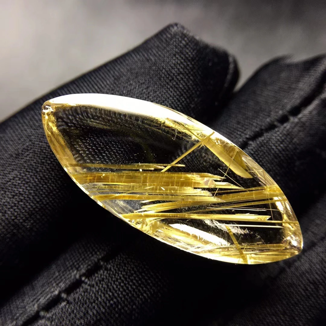 Natural Gold Rutilated Quartz Barrel Pendant Brazil 31*13.5*7mm Wealthy Stone Women Men Jewelry Genuine AAAAAA
Natural Gold Rutilated Quartz Barrel Pendant Brazil 31*13.5*7mm Wealthy Stone Women Men Jewelry Genuine AAAAAA