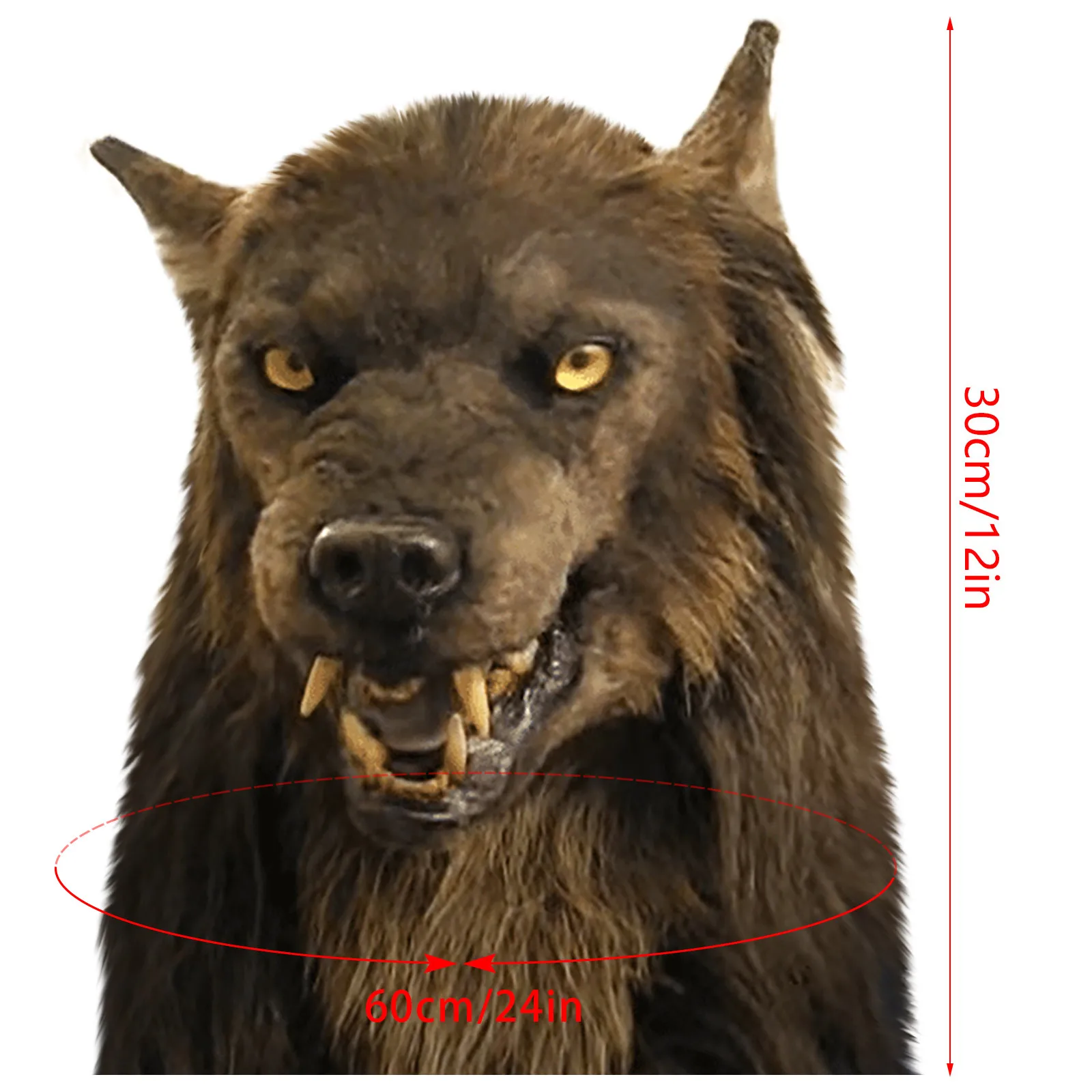 Werewolf Headwear Costume Mask Headwear Costume Mask Wolf Mask Carnival Masquerade Funny Mask Cosplay Scary Full Head Latex #LR2
Werewolf Headwear Costume Mask Headwear Costume Mask Wolf Mask Carnival Masquerade Funny Mask Cosplay Scary Full Head Latex #LR2