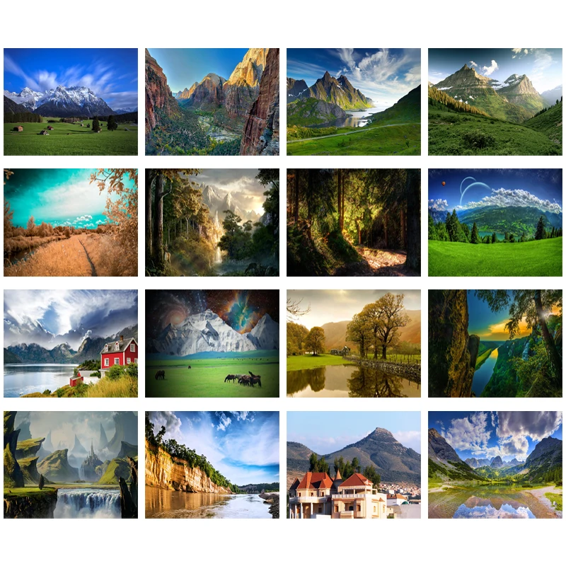 Diy Diamond Decoration Painting Landscape Grassland and Pasture Square Diamond Round Diamond Customizable Wall Art Decoration
Diy Diamond Decoration Painting Landscape Grassland and Pasture Square Diamond Round Diamond Customizable Wall Art Decoration