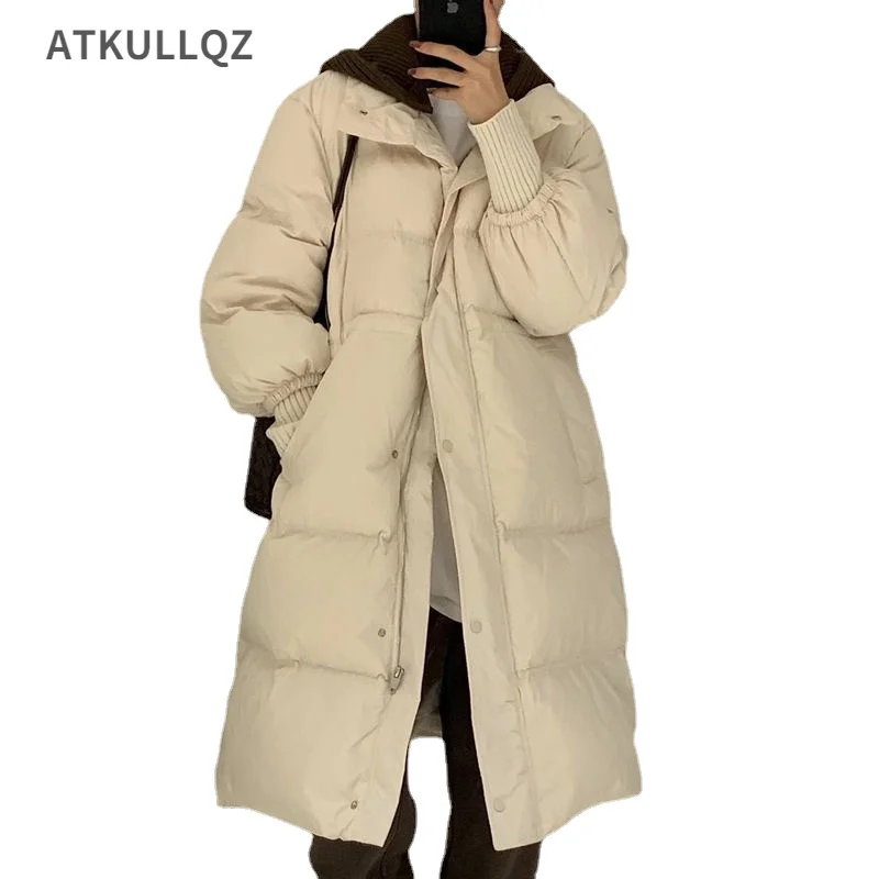 New Korean High-End down Jacket Women's 2022 Latest Mid-Length Overknee Thickened Loose Waist Knitted Hat Coat Fashion Female
New Korean High-End down Jacket Women's 2022 Latest Mid-Length Overknee Thickened Loose Waist Knitted Hat Coat Fashion Female