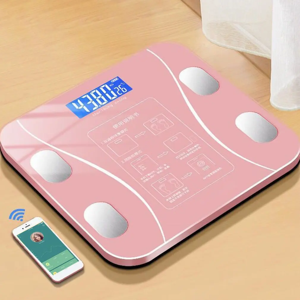 Smart Scale With Wireless Connection Body Weight BMI Body Fat Muscle Mass Water Weight Battery Type
Smart Scale With Wireless Connection Body Weight BMI Body Fat Muscle Mass Water Weight Battery Type