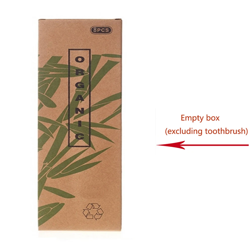 Коробка из натурального бамбукового угля для зубных щеток взрослых коробка