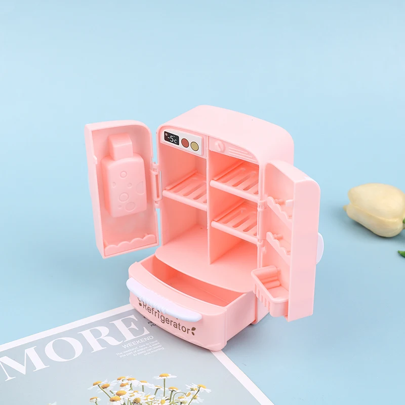 1Pc Fashion Mini Accessories Fridge For Doll Dream House Furniture Kitchen Refrigerator Play Set 1/12 Bjd Doll Accessories
1Pc Fashion Mini Accessories Fridge For Doll Dream House Furniture Kitchen Refrigerator Play Set 1/12 Bjd Doll Accessories