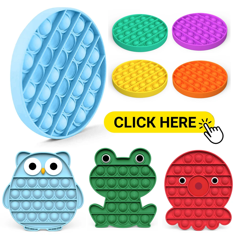 Pop Fidget Toy Bubble Popping Sensory Stress Pineapple Dinosaur Unicorn Rainbow Popper Up Adult Kid Anxiety Relief Autism
Pop Fidget Toy Bubble Popping Sensory Stress Pineapple Dinosaur Unicorn Rainbow Popper Up Adult Kid Anxiety Relief Autism