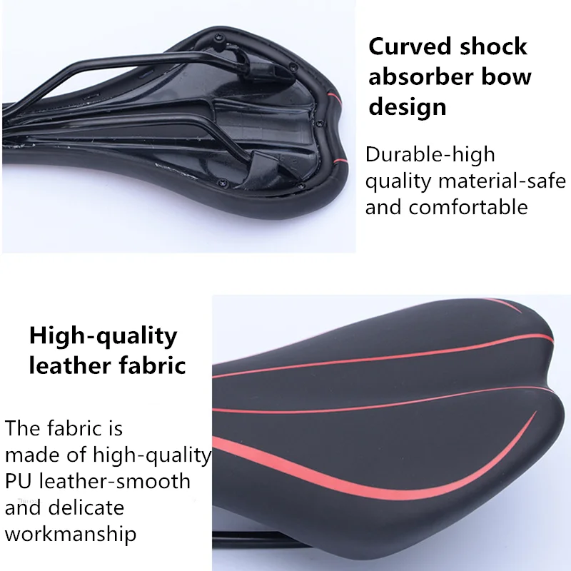 Bike Bicycle Saddle MTB road bike Soft Comfort padded Damping seat Cycling accessories Ergonomics Seat Cushion Bicycle Seat
Bike Bicycle Saddle MTB road bike Soft Comfort padded Damping seat Cycling accessories Ergonomics Seat Cushion Bicycle Seat