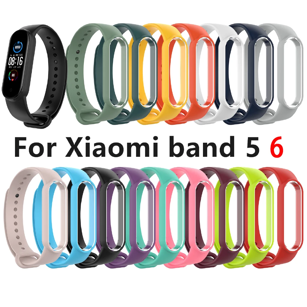 Silicone Watch band For Xiaomi Mi Band 5 Mi Band5 6 Bracelet for Miband 6 Wristband for mi band 6 Smart Watch Replacement Strap
Silicone Watch band For Xiaomi Mi Band 5 Mi Band5 6 Bracelet for Miband 6 Wristband for mi band 6 Smart Watch Replacement Strap