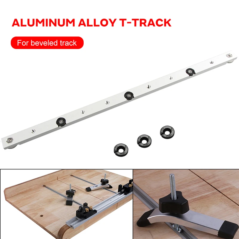 Silver T Slot Slider Pusher Woodworking Miter Tool Bar Beveled Track Modification Metal Limit Hardware Practical T Tracks
Silver T Slot Slider Pusher Woodworking Miter Tool Bar Beveled Track Modification Metal Limit Hardware Practical T Tracks