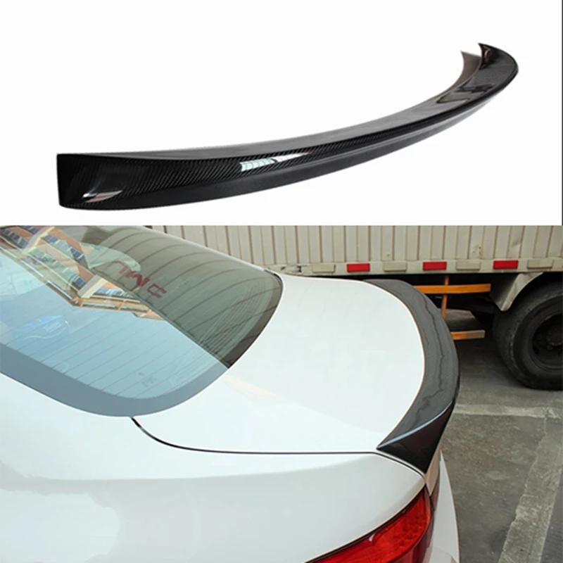 

AC Style F10 Carbon Fiber Rear Trunk Spoiler, Auto car Wing Spoiler For BMW F10 F18 525 530 535 Spoilers AOTU Wings Car styling