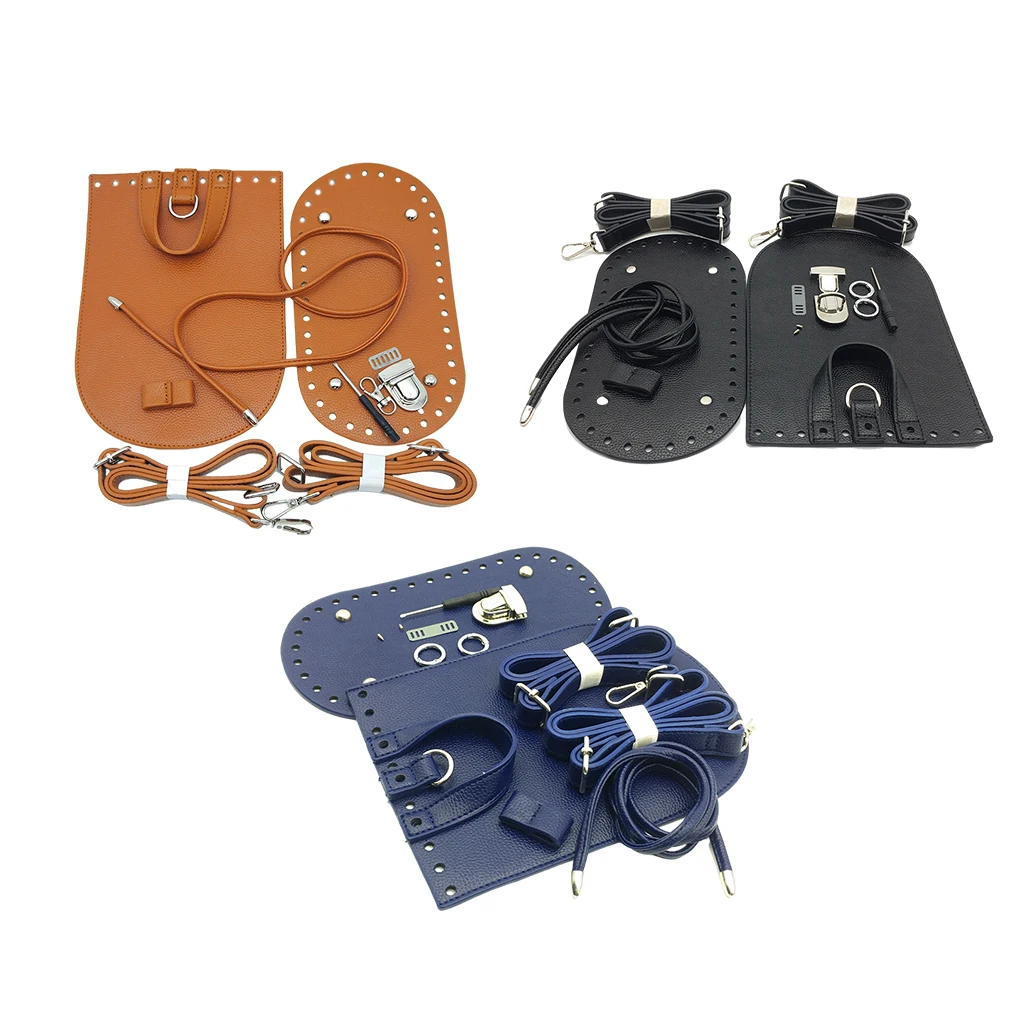 1 Set Handmade Handbag Shoulder Strap Woven Bag Set Leather Bag Bottoms With Hardware Accessories For Diy Bag Backpack
1 Set Handmade Handbag Shoulder Strap Woven Bag Set Leather Bag Bottoms With Hardware Accessories For Diy Bag Backpack