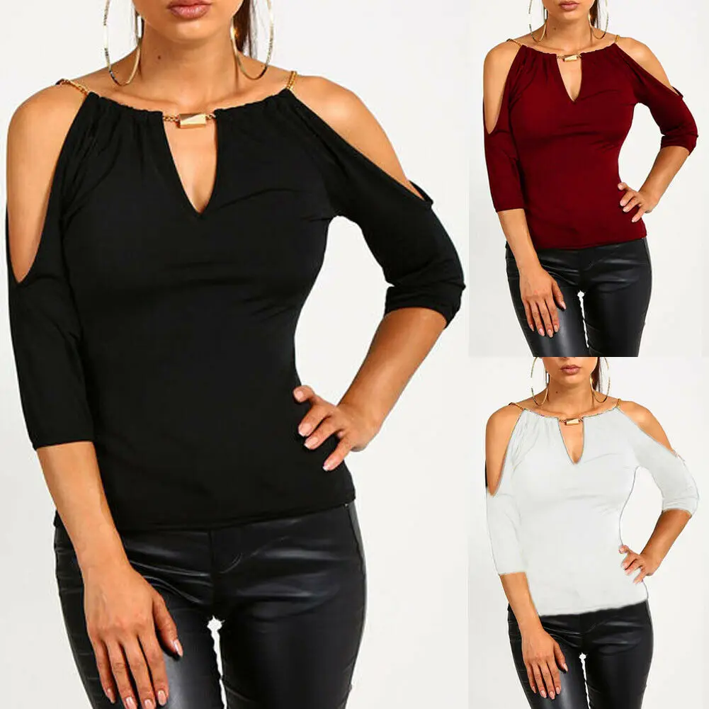 Fashion Sexy Women Summer Casual Off Shoulder Top Blouse Half Sleeve Tops Shirt Shirts
Fashion Sexy Women Summer Casual Off Shoulder Top Blouse Half Sleeve Tops Shirt Shirts