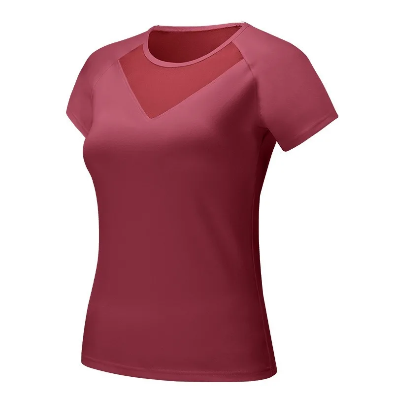 Quick Drying Yoga Short Sleeve T-shirt Breathable Mesh Running Fitness Top Female Casual Athletic Breathable Sportswear Loose
Quick Drying Yoga Short Sleeve T-shirt Breathable Mesh Running Fitness Top Female Casual Athletic Breathable Sportswear Loose