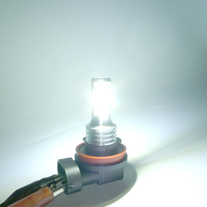 2pcs Led Fog Lights Bulb H8 H11 H1 H3 H7 Hb4 9006 Csp Chip Led Fog Lamp 12v 24v Car Driving Lamp Auto Lamp Drl White Yellow