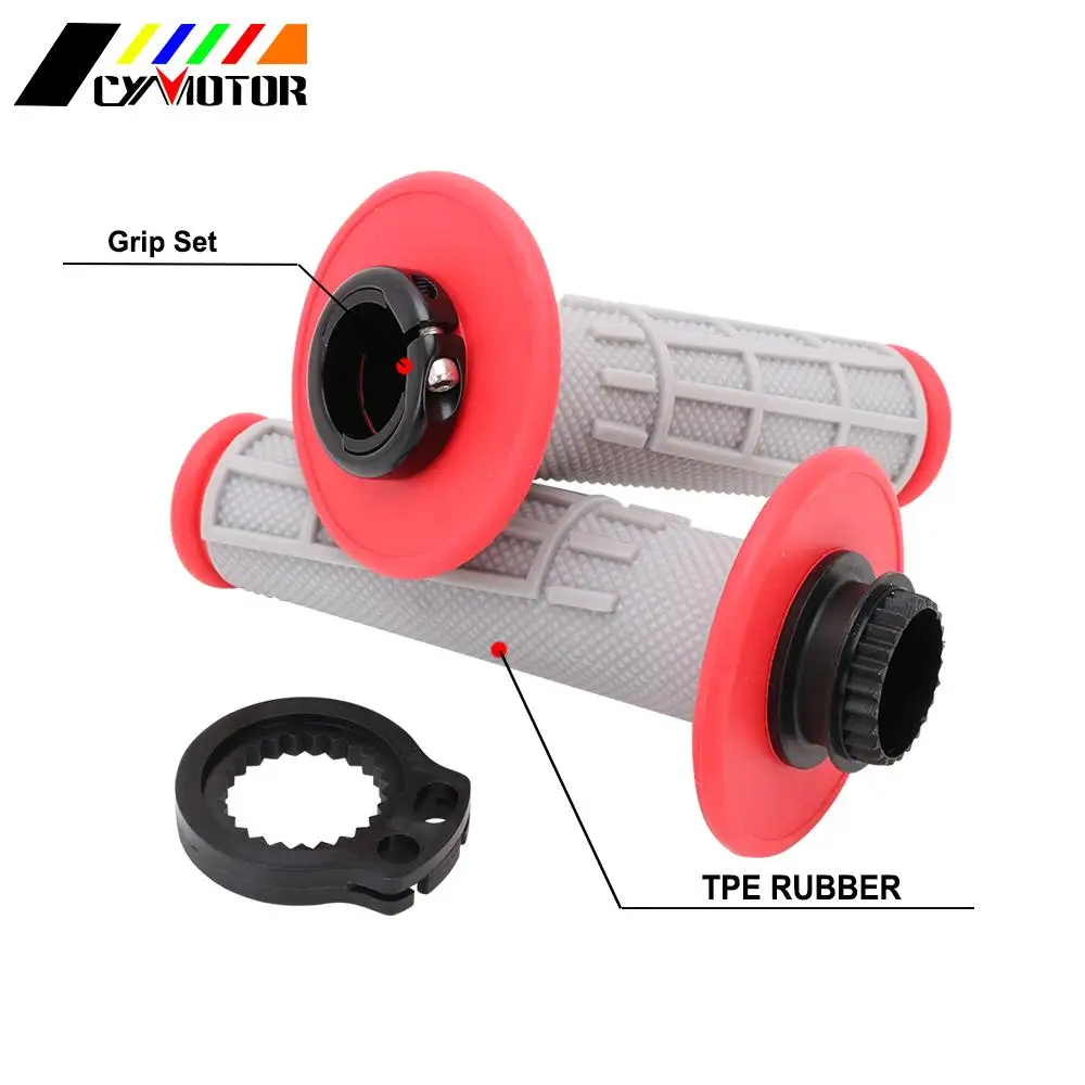 Motorcycle ABS Plastic TPE Rubber Handlebar Lock-on Grips For Honda CRF250R 250X 2004-2017 CRF450R 02-2016 CRF450X 05-2017
Motorcycle ABS Plastic TPE Rubber Handlebar Lock-on Grips For Honda CRF250R 250X 2004-2017 CRF450R 02-2016 CRF450X 05-2017