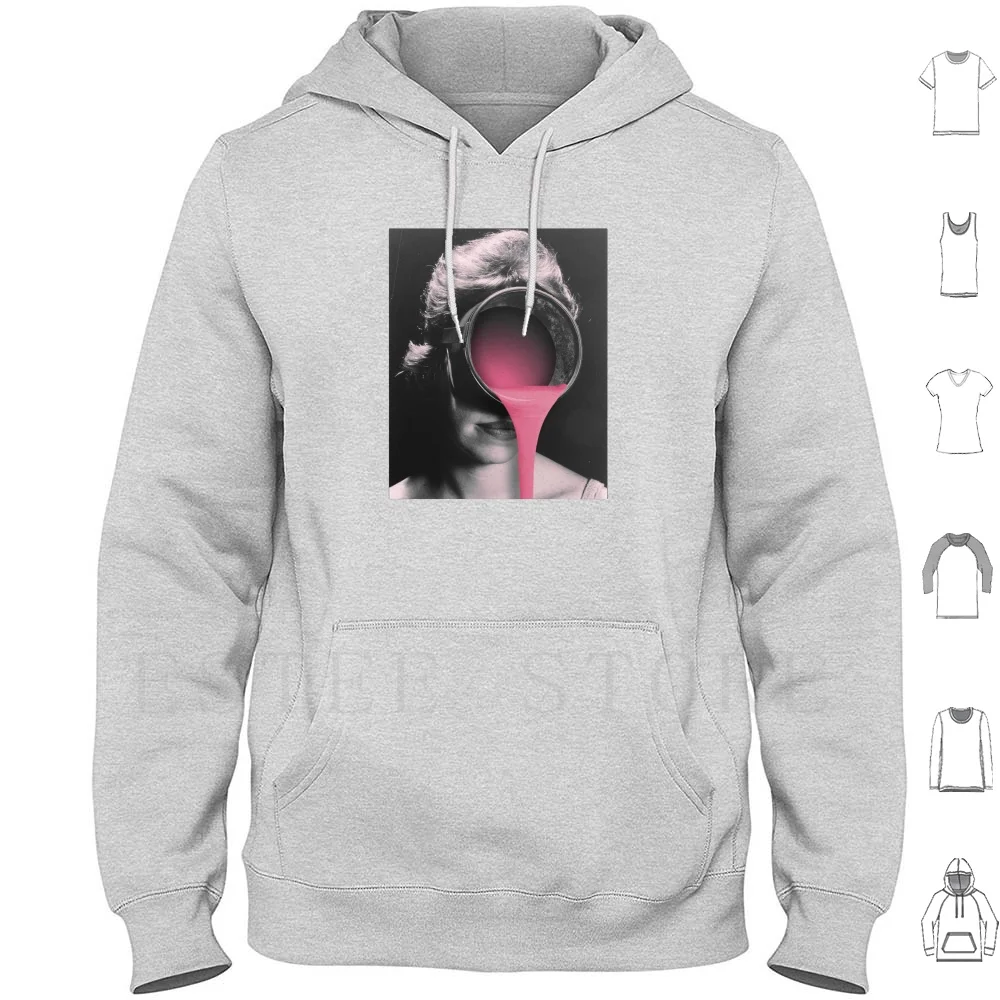 Painthead Hoodie Long Sleeve Digital Collage Collage Face Surrealism Womens Pink Face
Painthead Hoodie Long Sleeve Digital Collage Collage Face Surrealism Womens Pink Face
