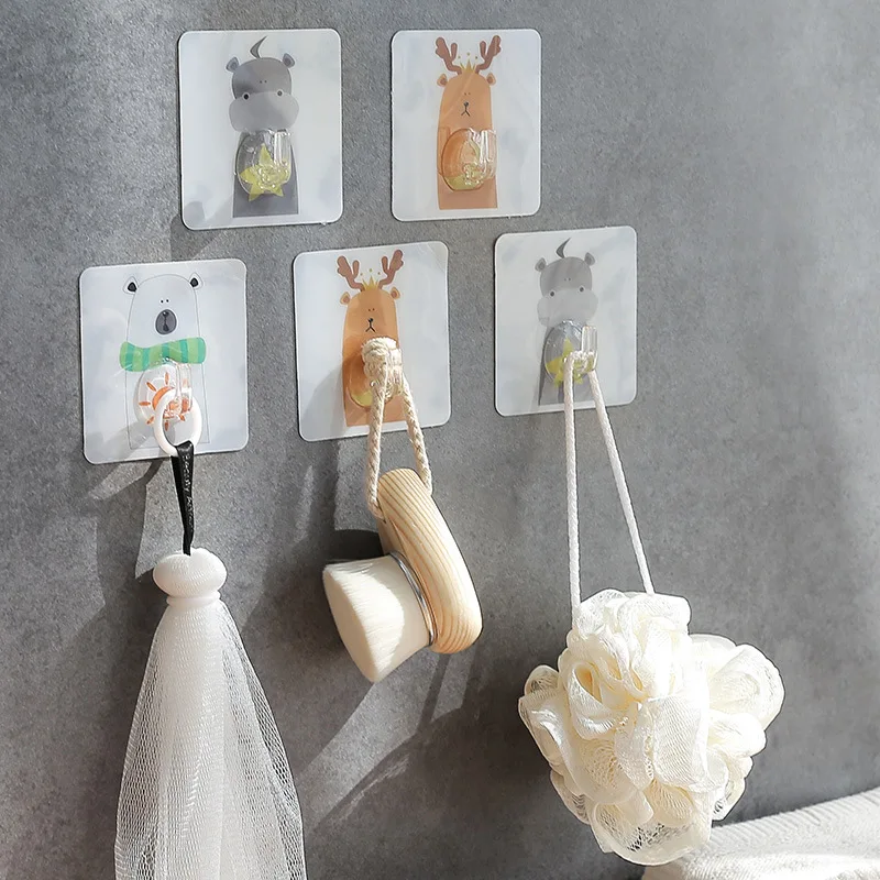 Wall Mounted Creative Animal Hook Household Storage Strong Sticky Hook Kitchen Bathroom Waterproof Seamless Storage Hook
Wall Mounted Creative Animal Hook Household Storage Strong Sticky Hook Kitchen Bathroom Waterproof Seamless Storage Hook