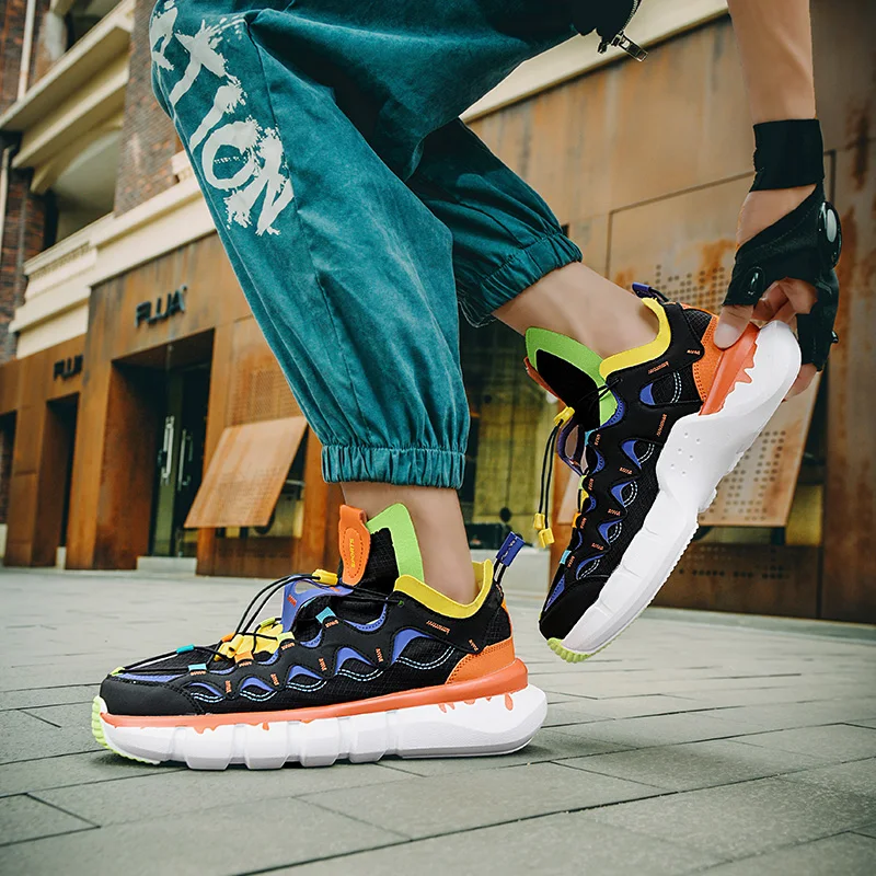 Autumn Fashion Casual Men's Sneakers Designer Trainers Colorful High Quality Outdoor Couple Men Platform Shoes zapatos de hombre
Autumn Fashion Casual Men's Sneakers Designer Trainers Colorful High Quality Outdoor Couple Men Platform Shoes zapatos de hombre