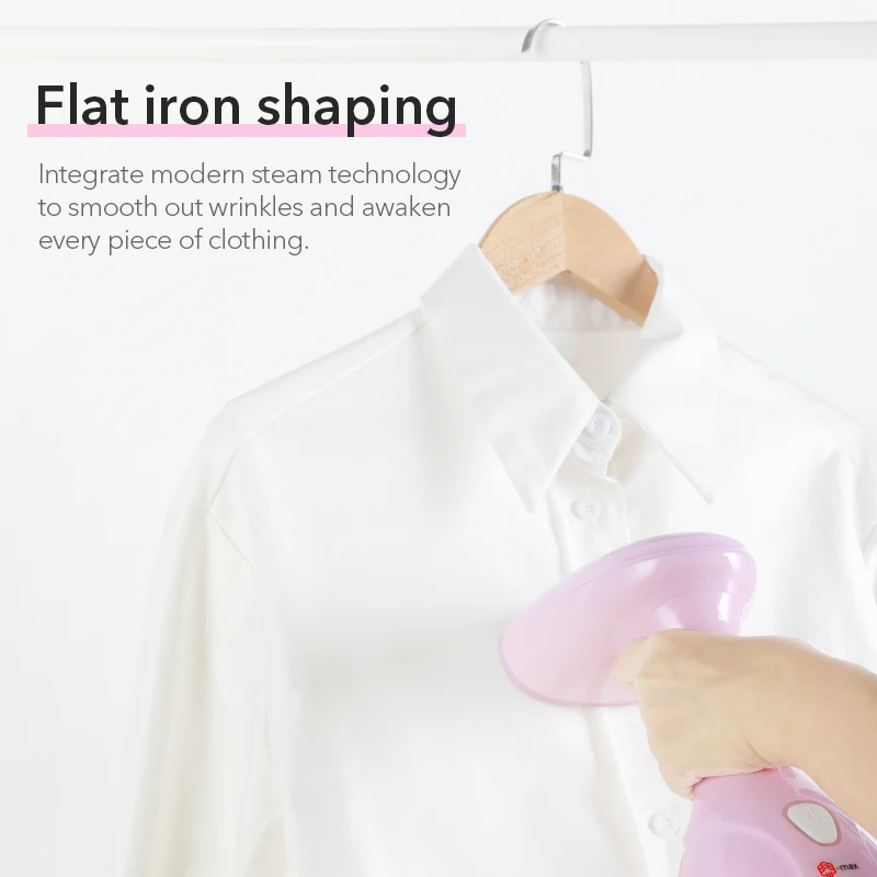 Garment Steamers 280ml Handheld Fabric Steamer 15Seconds Fast-Heat 1500W for Home Travelling Portable Steam Iron | Бытовая техника