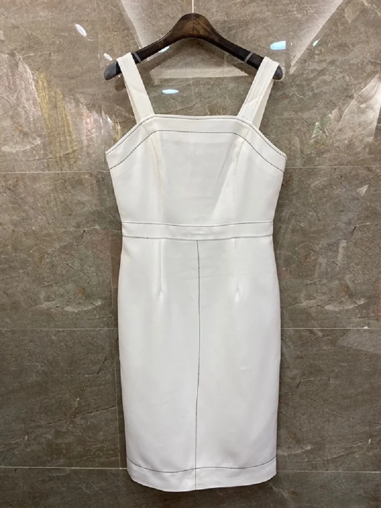 High Quality Designer Clothing Sets 2021Spring 2 Piece Set Woman Color Block Stitching Belted Tops Coat+Strap Midi Dress Sets
High Quality Designer Clothing Sets 2021Spring 2 Piece Set Woman Color Block Stitching Belted Tops Coat+Strap Midi Dress Sets