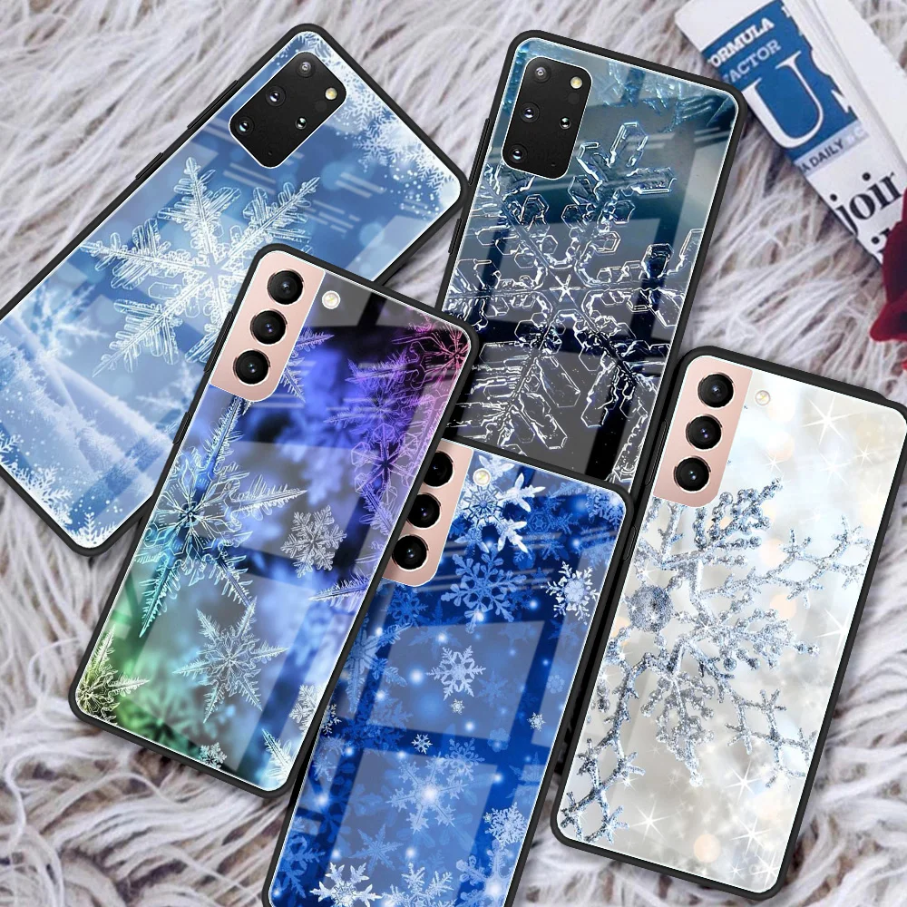 Tempered Glass Case For Samsung Galaxy S21 Ultra S20 FE S10 Note 10 20 Lite 9 S9 S8 Plus S10e Phone Cover Winter Snowflakes
Tempered Glass Case For Samsung Galaxy S21 Ultra S20 FE S10 Note 10 20 Lite 9 S9 S8 Plus S10e Phone Cover Winter Snowflakes