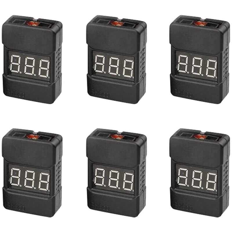 Тестер напряжения батареи Lipo BX100 1-8S 6 шт./низковольтный зуммер сигнализация/Проверка напряжения батареи с двумя динамиками
Тестер напряжения батареи Lipo BX100 1-8S 6 шт./низковольтный зуммер сигнализация/Проверка напряжения батареи с двумя динамиками