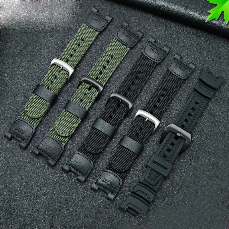 Military Green NylWatchband for Casio SGW-100 Driving Sport Watch Accessories Waterproof Strap Replacement Silver Black Buckle
Military Green NylWatchband for Casio SGW-100 Driving Sport Watch Accessories Waterproof Strap Replacement Silver Black Buckle