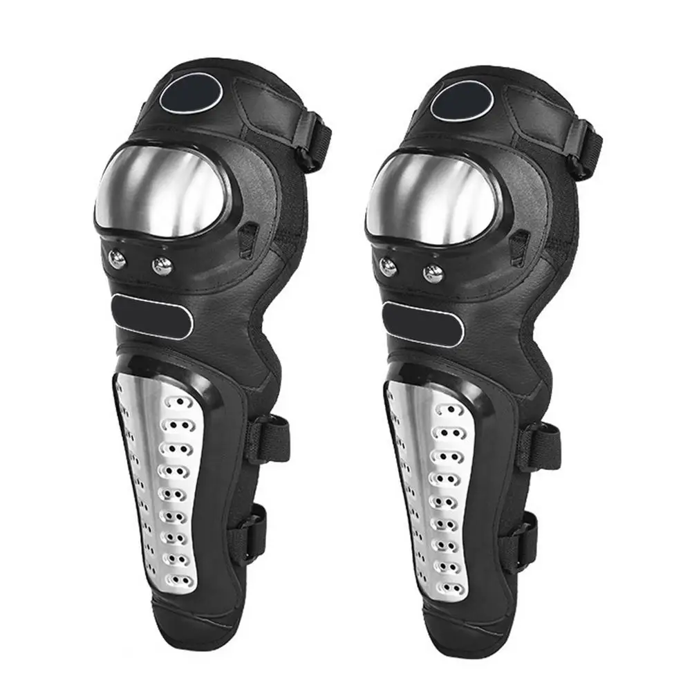 Motorcycle Kneepad Stainless Steel Moto Elbow Knee Pads Guards Adult Knee (Long) Motocross Racing Protective Guards Kit 2021 New
Motorcycle Kneepad Stainless Steel Moto Elbow Knee Pads Guards Adult Knee (Long) Motocross Racing Protective Guards Kit 2021 New