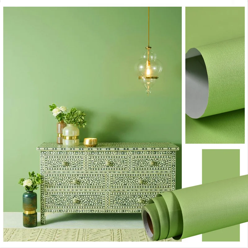 Solid Color Wallpaper DIY Vinyl Waterproof Self Adhesive Films for Bedroom Furniture Renovation Modern Home Decor Wall Stickers
Solid Color Wallpaper DIY Vinyl Waterproof Self Adhesive Films for Bedroom Furniture Renovation Modern Home Decor Wall Stickers