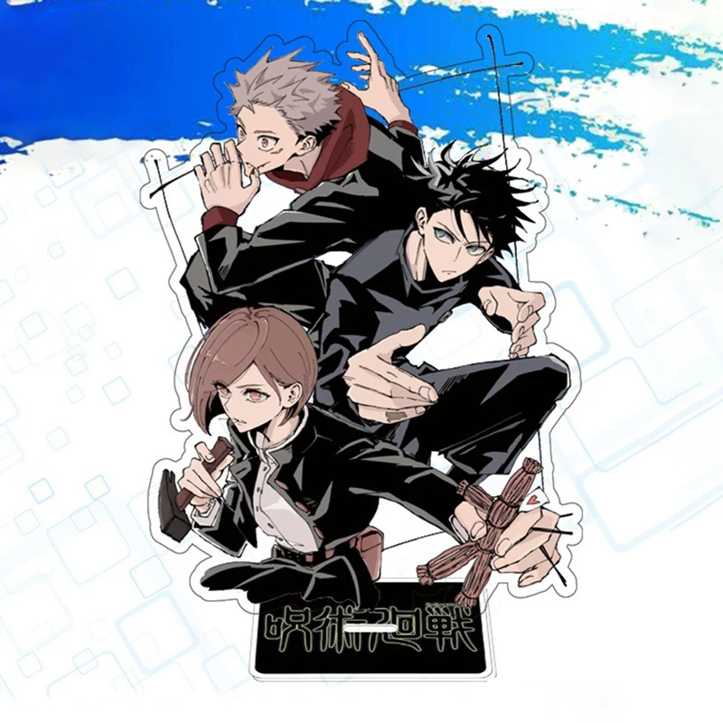Anime Jujutsu Kaisen Acrylic Comic Figures Gojou Satoru Itadori Yuji Stand Model Plate Desk Decor Ornaments Fan Collections 15cm
Anime Jujutsu Kaisen Acrylic Comic Figures Gojou Satoru Itadori Yuji Stand Model Plate Desk Decor Ornaments Fan Collections 15cm