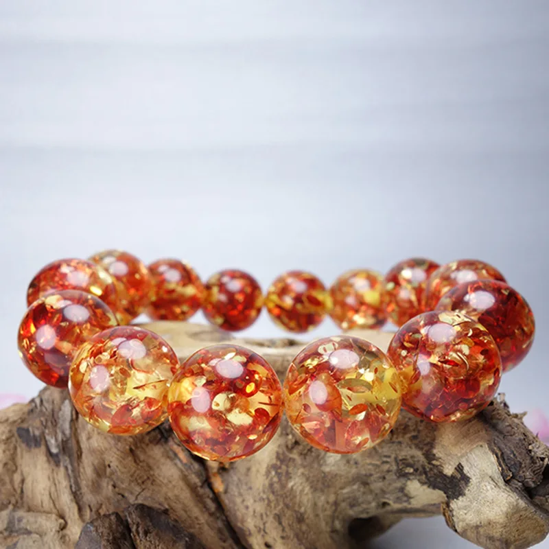 Flower Amber Bracelet Yellow Blue Amber Water Purification Bracelet Accessories Beads for Jewelry Making Retro Bracelets
Flower Amber Bracelet Yellow Blue Amber Water Purification Bracelet Accessories Beads for Jewelry Making Retro Bracelets