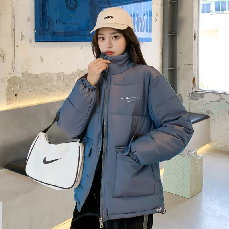 Casual Cotton-padded Coat Women Loose Zipper Korean Hooded Parka Winter Thick Outwear Yellow Green Warm Parka Feminino
Casual Cotton-padded Coat Women Loose Zipper Korean Hooded Parka Winter Thick Outwear Yellow Green Warm Parka Feminino