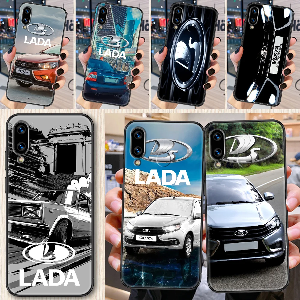 Чехол для телефона с русским логотипом автомобиля Lada Huawei Honor 6A 7A 7C 8A 8X 8 9 9X 10 10i 20 Lite