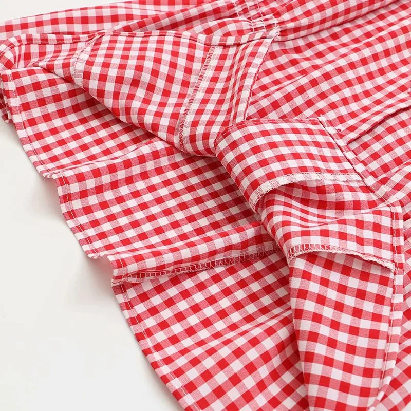 Women Blouses V Neck Spring Shirts Plaid All-match BF Full Sleeve Loose Outwear Harajuku Female Elastic Waist Chic New Plus Size
Women Blouses V Neck Spring Shirts Plaid All-match BF Full Sleeve Loose Outwear Harajuku Female Elastic Waist Chic New Plus Size