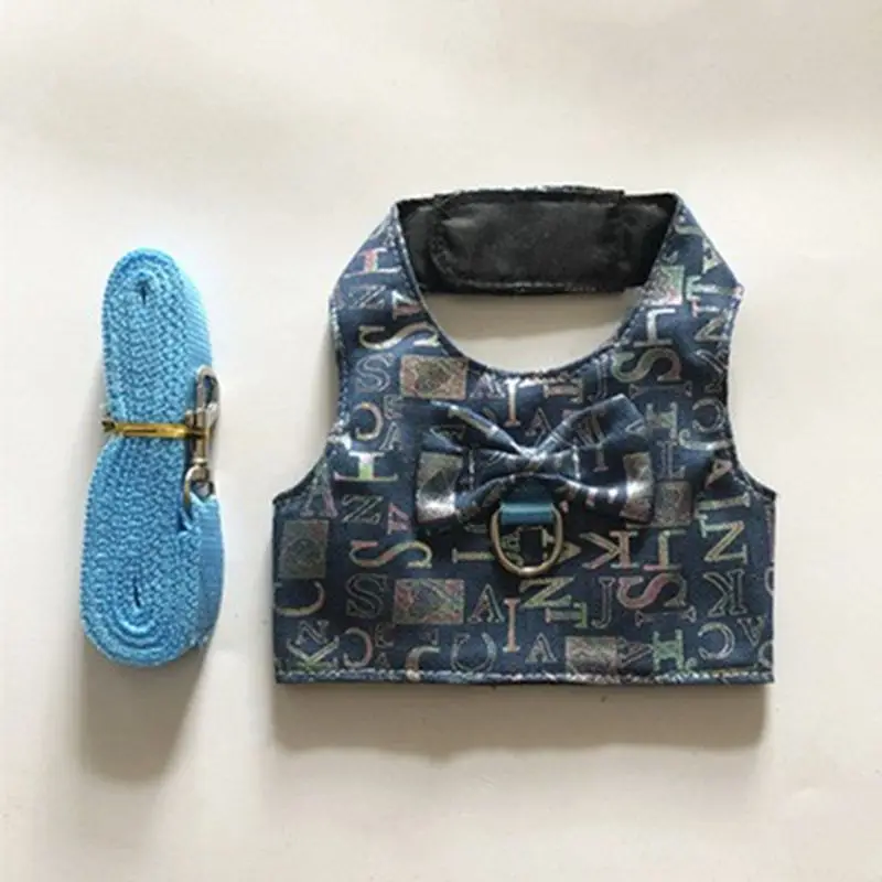 Rabbits Hamster Vest Harness Walking Soft Bowknot Mesh Chest Strap Breathable Elastic Belt Leashes Small Animals Pet Supplies 
Rabbits Hamster Vest Harness Walking Soft Bowknot Mesh Chest Strap Breathable Elastic Belt Leashes Small Animals Pet Supplies