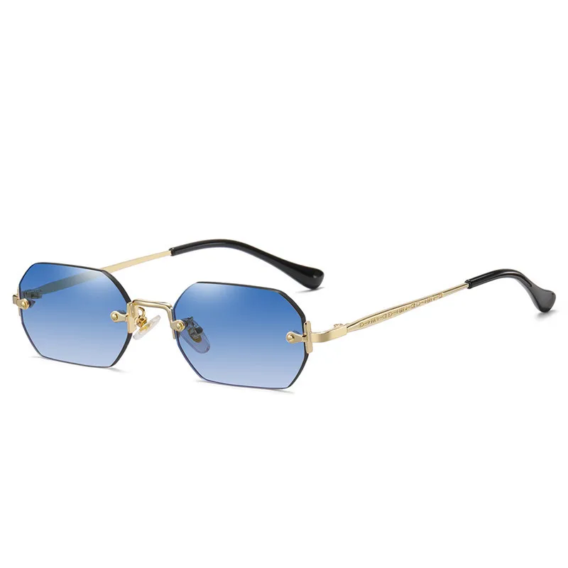 2021 Vintage Small Rectangle Sunglasses Rimless Men Metal Fashion Sun Glasses Women Gradient Lens Frameless UV400 Shades Eyewear
2021 Vintage Small Rectangle Sunglasses Rimless Men Metal Fashion Sun Glasses Women Gradient Lens Frameless UV400 Shades Eyewear