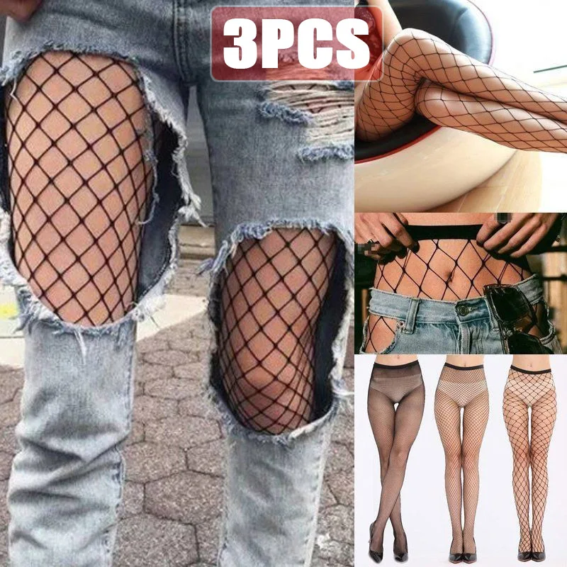 3Pcs/Set Women's Hollow Net Body Stockings Sexy Pantyhose Black Women's Tights Fishnet Nightclub Party Women Underwear Hosiery
3Pcs/Set Women's Hollow Net Body Stockings Sexy Pantyhose Black Women's Tights Fishnet Nightclub Party Women Underwear Hosiery