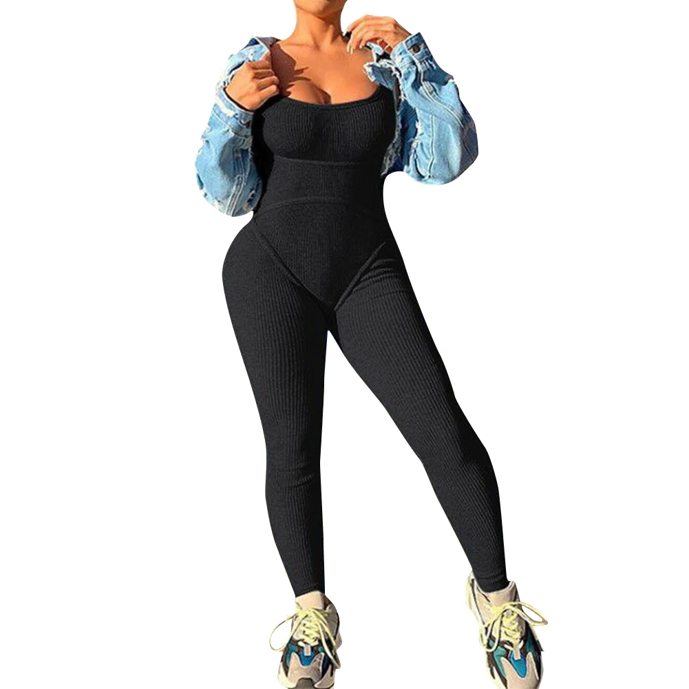 Rompers Womens Playsuit Summer Sleeveless Stretch Jumpsuit Casual Slim Bodycon Solid Knit Sportwear Streetwear Shorts Pants
Rompers Womens Playsuit Summer Sleeveless Stretch Jumpsuit Casual Slim Bodycon Solid Knit Sportwear Streetwear Shorts Pants