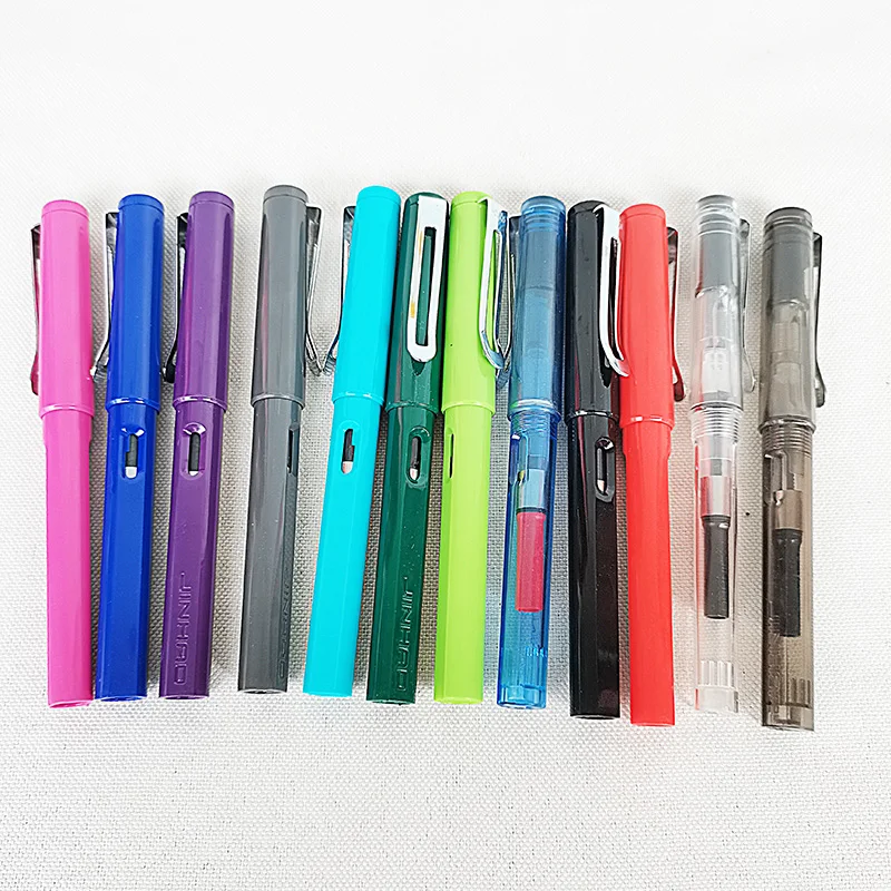New Jinhao 599 Colors Office Student School Stationery Supplies Fountain Pen FINE NIB
New Jinhao 599 Colors Office Student School Stationery Supplies Fountain Pen FINE NIB