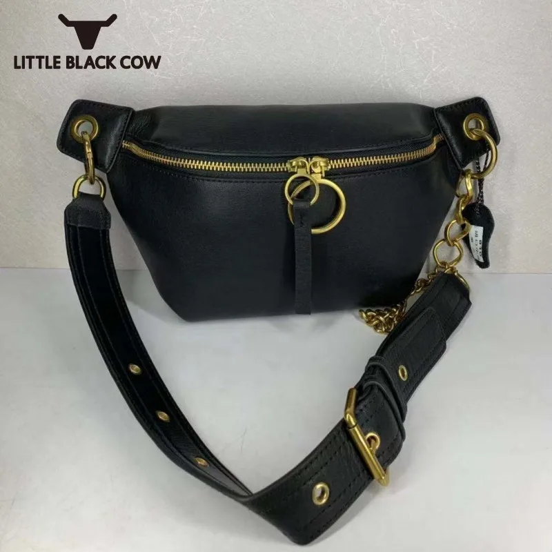 Fashion New Leather Waist Bags Women Street Zipper Black Bags Office Lady Casual Shoulder Crossbody Bag Bolsos Mujer
Fashion New Leather Waist Bags Women Street Zipper Black Bags Office Lady Casual Shoulder Crossbody Bag Bolsos Mujer