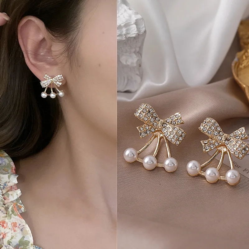 Bow tie earrings new fashion earrings earrings temperament ear clip without ear holes
Bow tie earrings new fashion earrings earrings temperament ear clip without ear holes