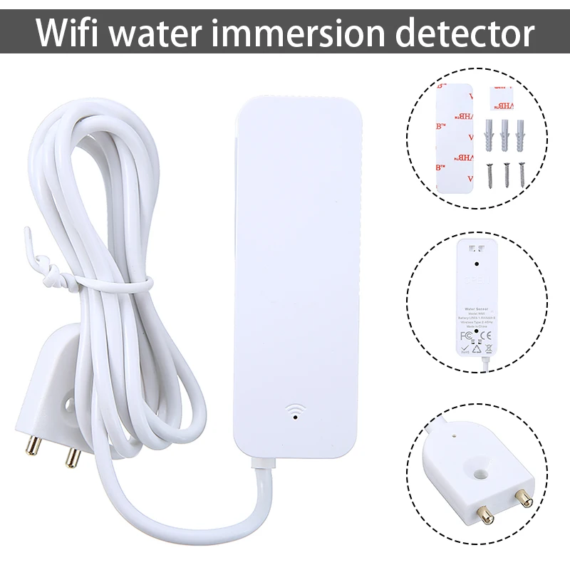 Датчик утечки воды, беспроводной детектор утечки воды с Wi-Fi, с автономным оповещением, умные аксессуары для безопасности
Датчик утечки воды, беспроводной детектор утечки воды с Wi-Fi, с автономным оповещением, умные аксессуары для безопасности