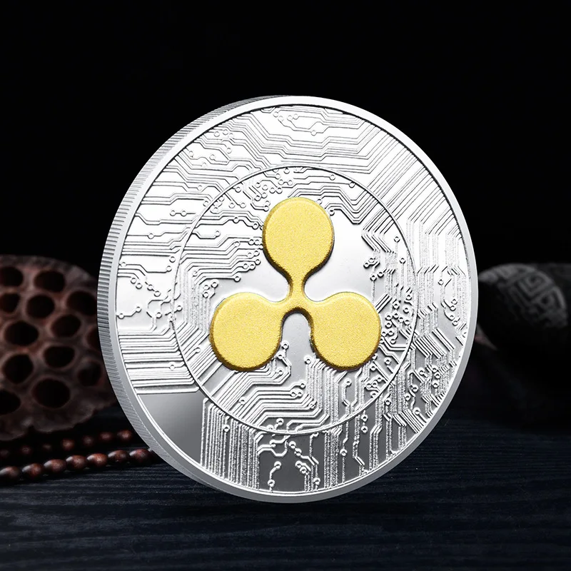 High Quality Ripple Coin Plated Commemorative Coin Collectible Gift Ripple XRP Physical Collection Art 1PCS Ripple Coin
High Quality Ripple Coin Plated Commemorative Coin Collectible Gift Ripple XRP Physical Collection Art 1PCS Ripple Coin